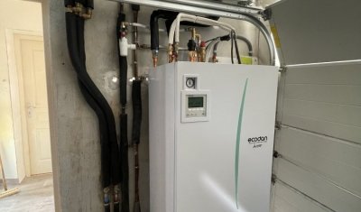Pose pompe à chaleur air/eau Mitsubishi ECODAN à Décines-Charpieu